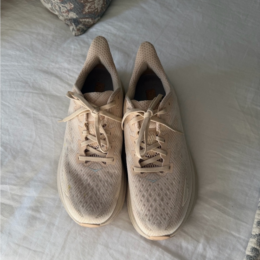 Hoka Women's Beige Sneakers - Picture 3 of 3